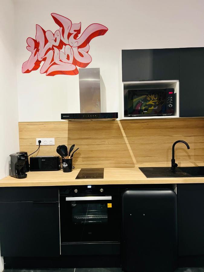 Capsule Street Art - Sauna- Jacuzzi - Playstation 5 - Billard - Netflix - Home Cinema - Terrasse Douai Exteriör bild